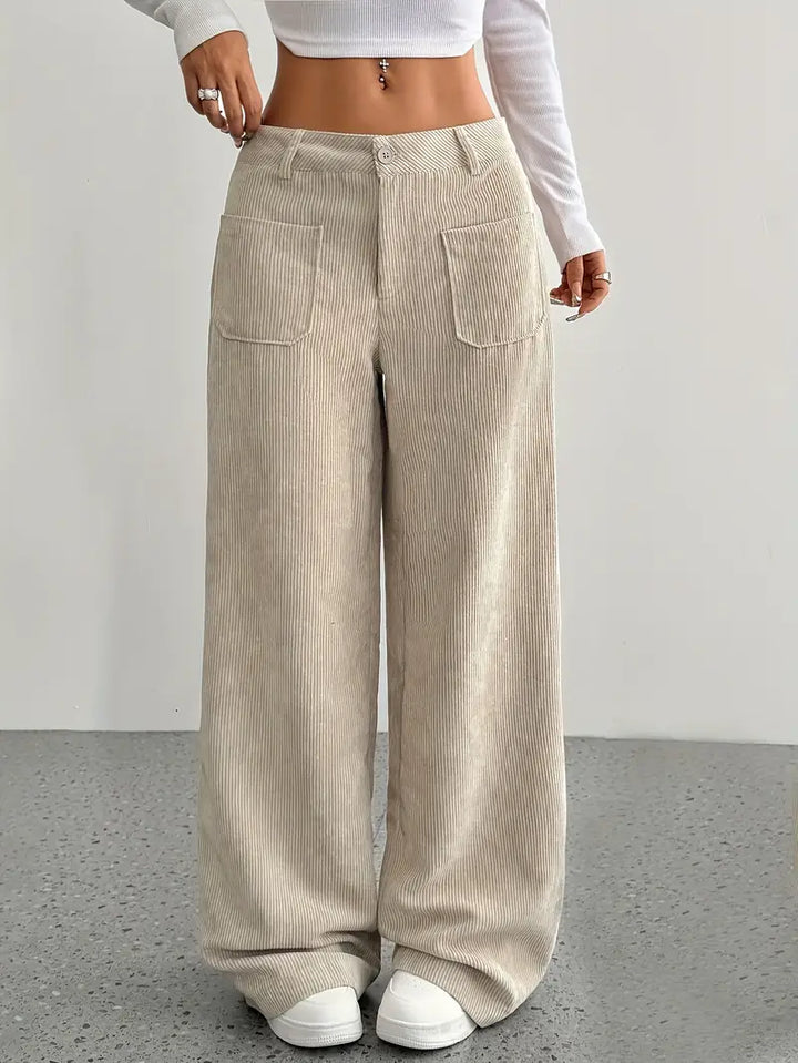 Luna™ | Stylish Corduroy Pants
