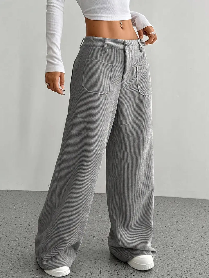 Luna™ | Stylish Corduroy Pants