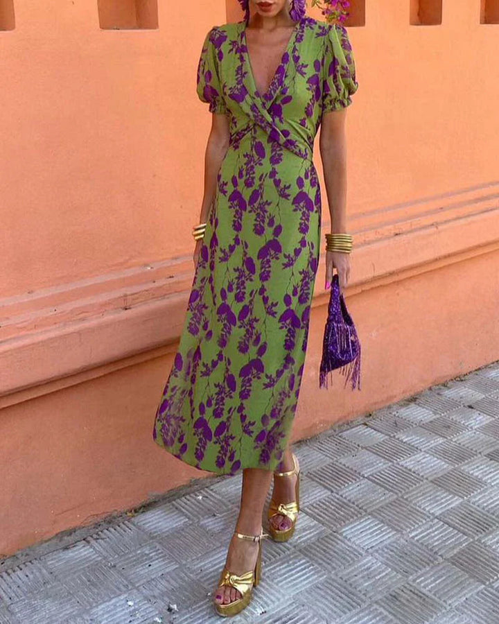 Celeste | Floral Midi Dress