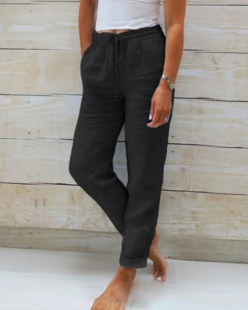 Susan™ | Lightweight Elastic Waist Pants