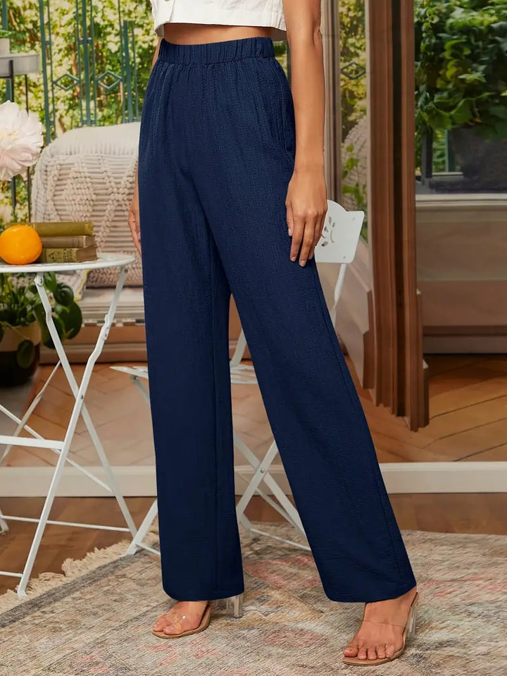 Elena™ | High-Waisted Casual Pants