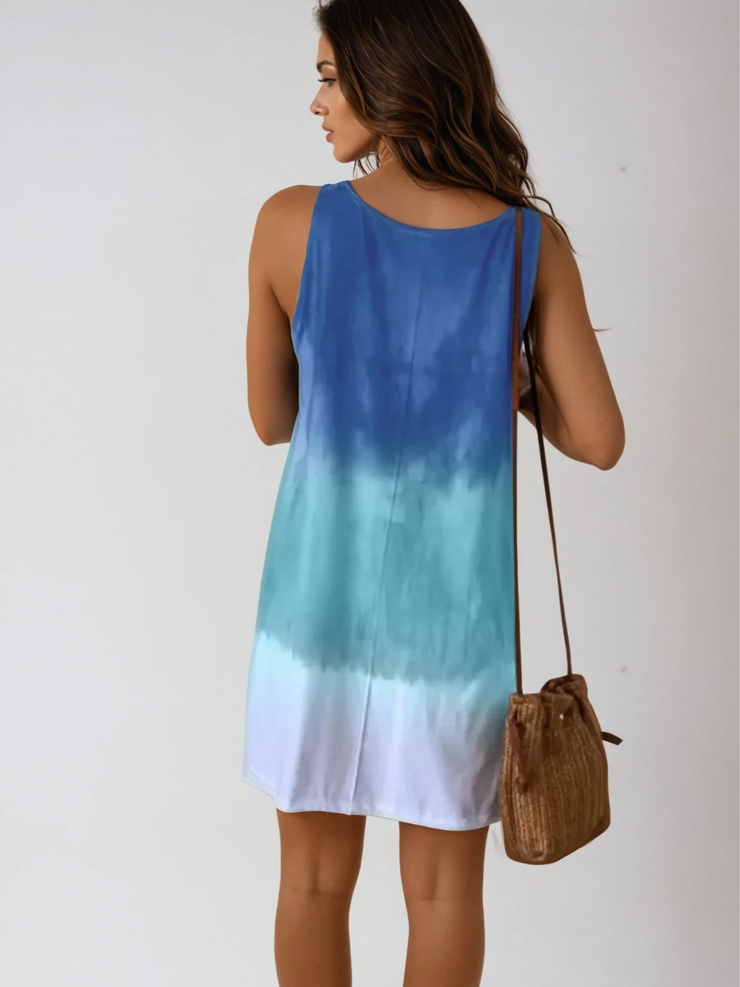 Naomi™ | Boho Tie-Dye Maxi Dress