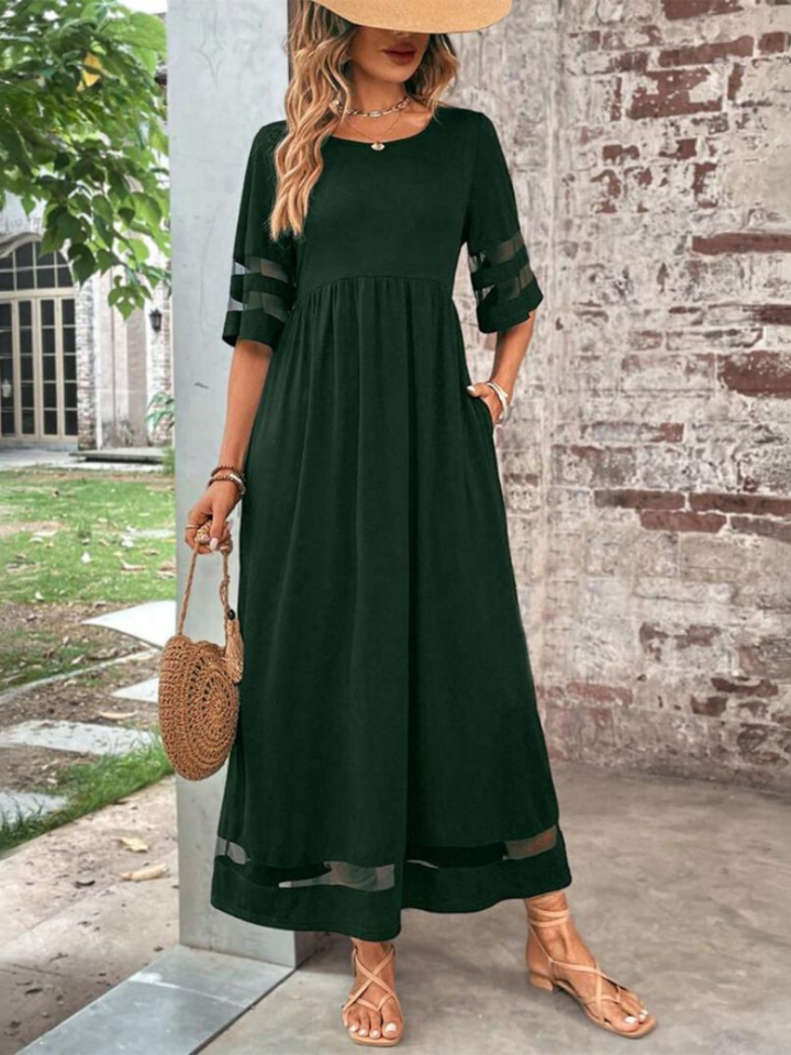 Lyra | Sheer Midi Dress