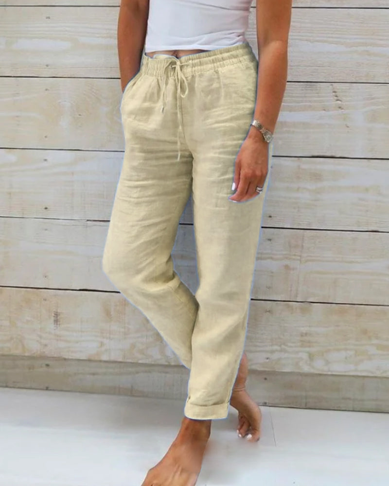 Susan™ | Lightweight Elastic Waist Pants