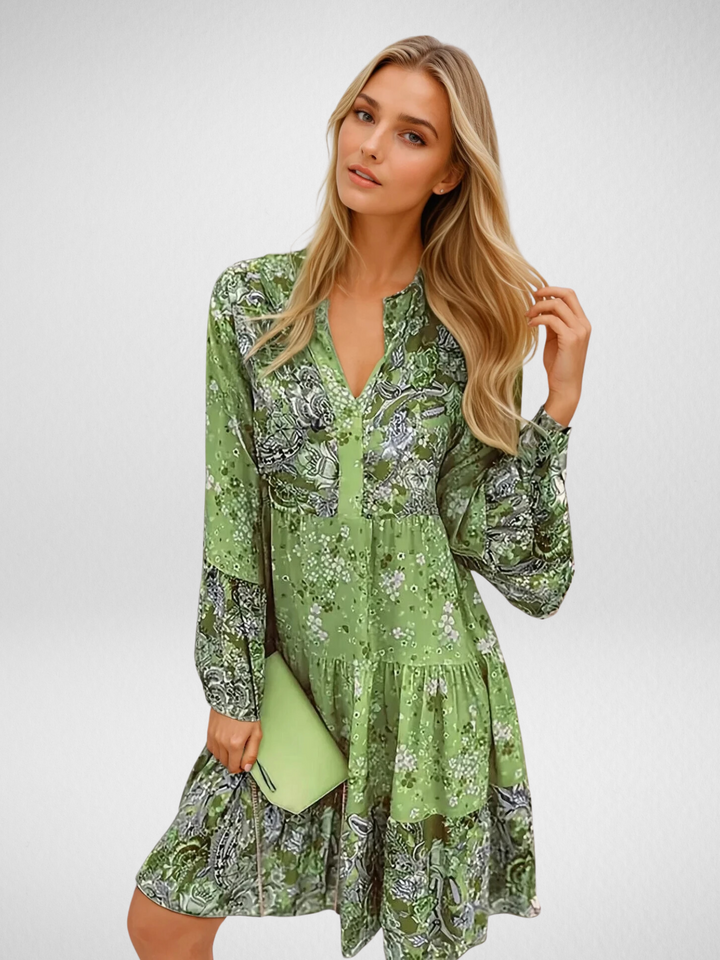 Lila™ | Boho Floral Summer Dress