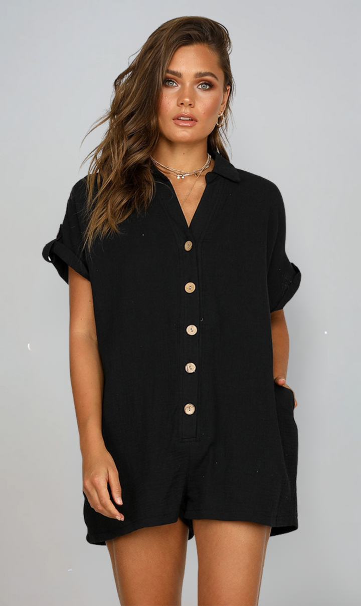 Aria™ | Button-Up Romper