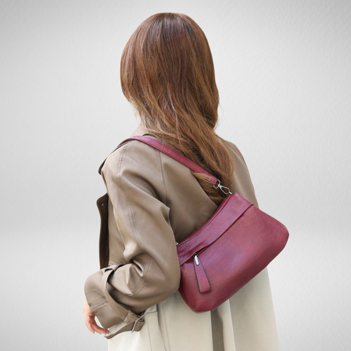 Bella™ | Classic Leather Crossbody Bag