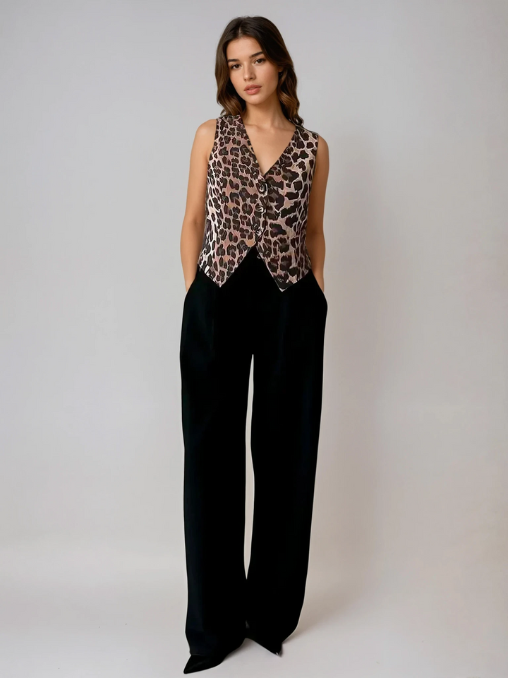Zara™ | Leopard Print Vest