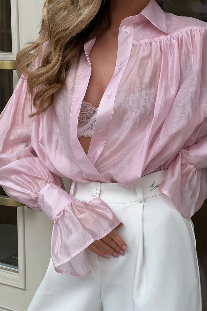 Celeste | Sheer Statement Blouse