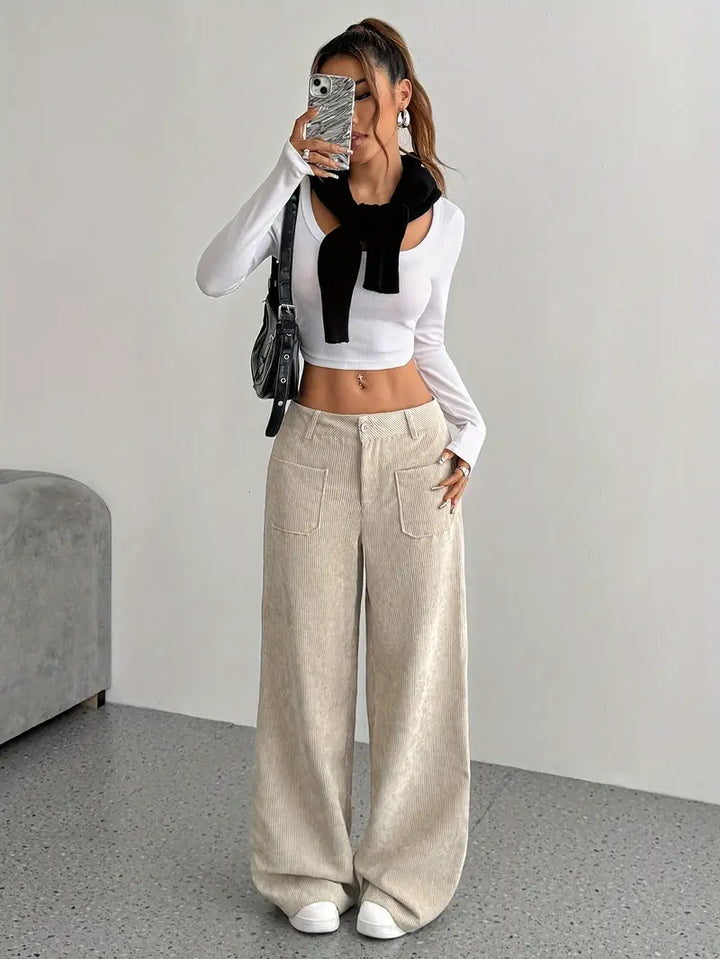 Luna™ | Stylish Corduroy Pants