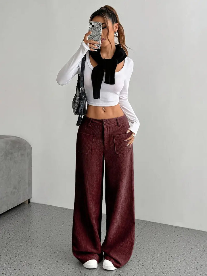 Luna™ | Stylish Corduroy Pants