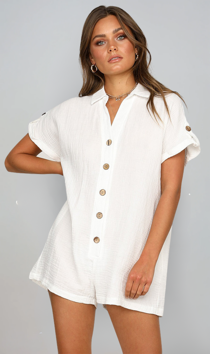 Aria™ | Button-Up Romper