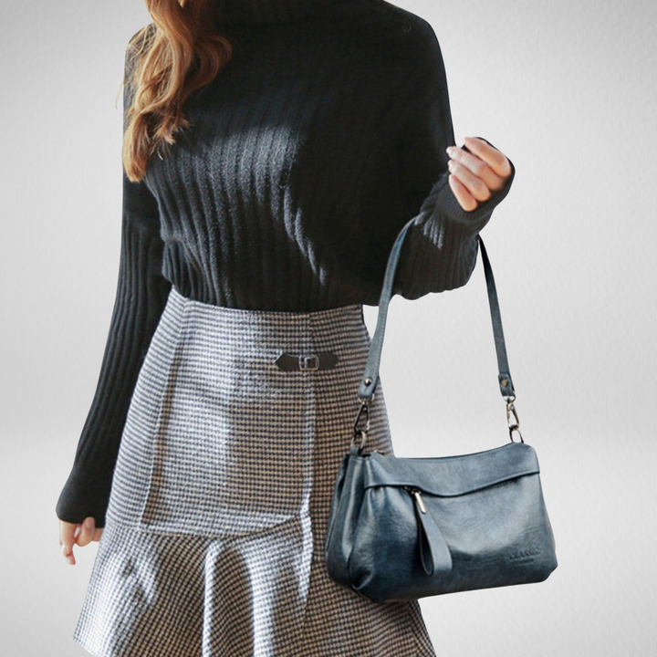Bella™ | Classic Leather Crossbody Bag