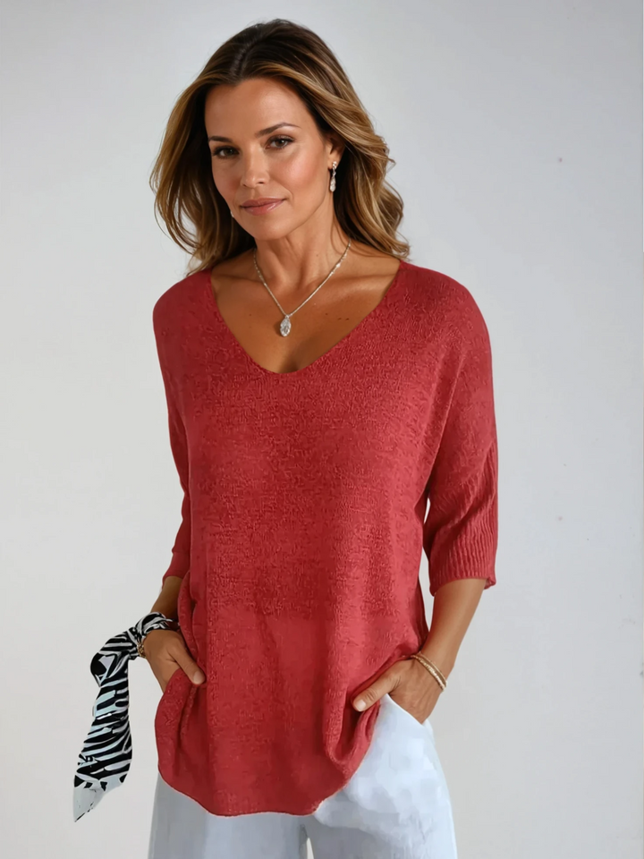 Amelia | Elegant Knitted Shirt