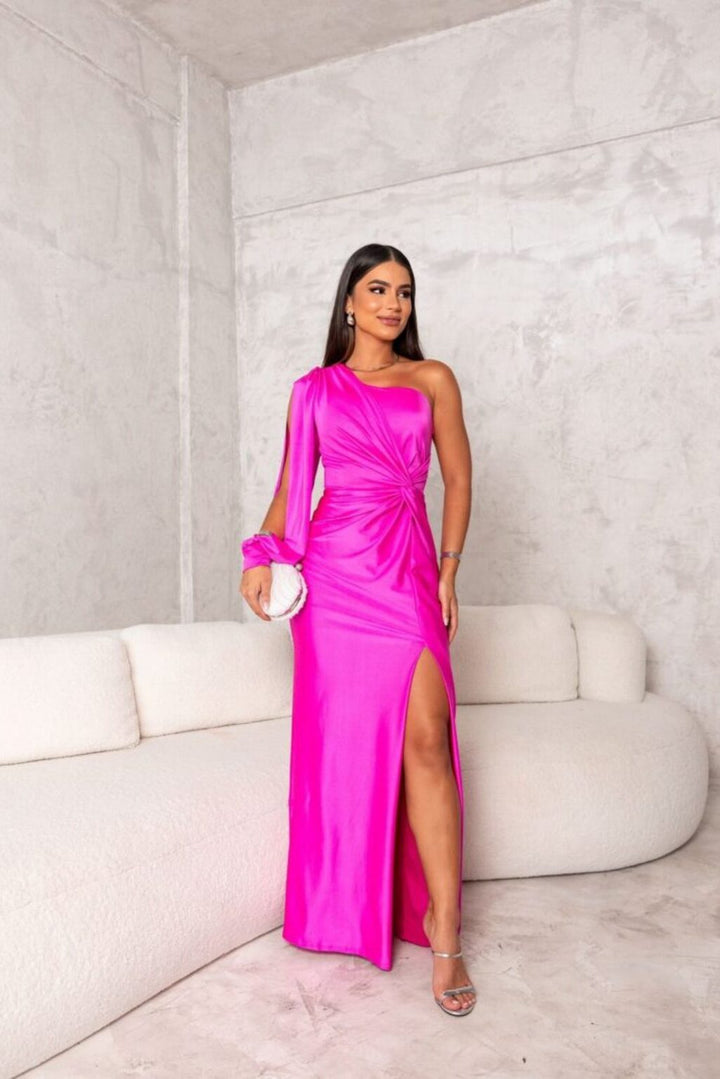 Fione™ | One-Shoulder Evening Dress