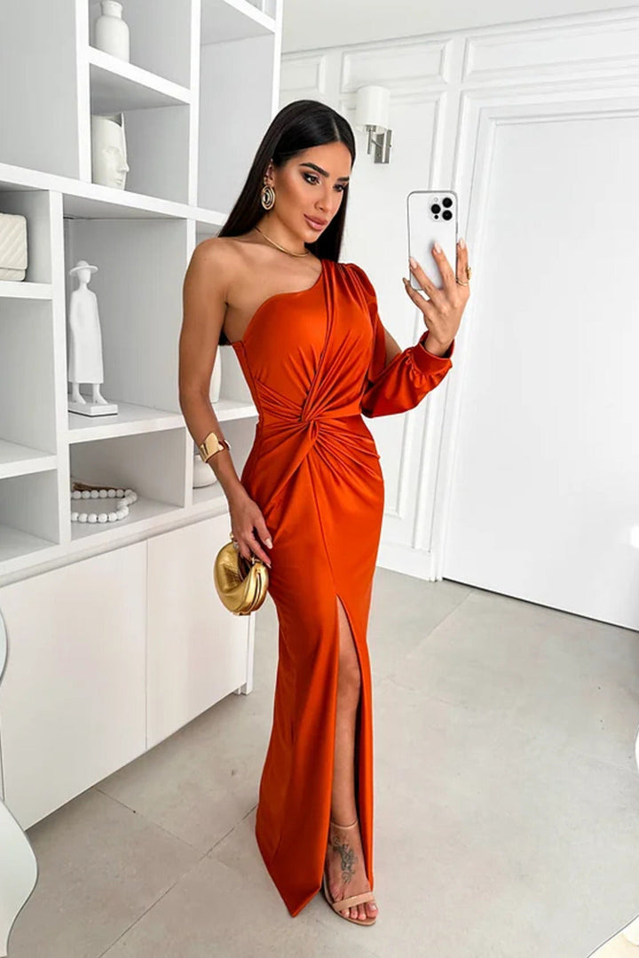 Fione™ | One-Shoulder Evening Dress