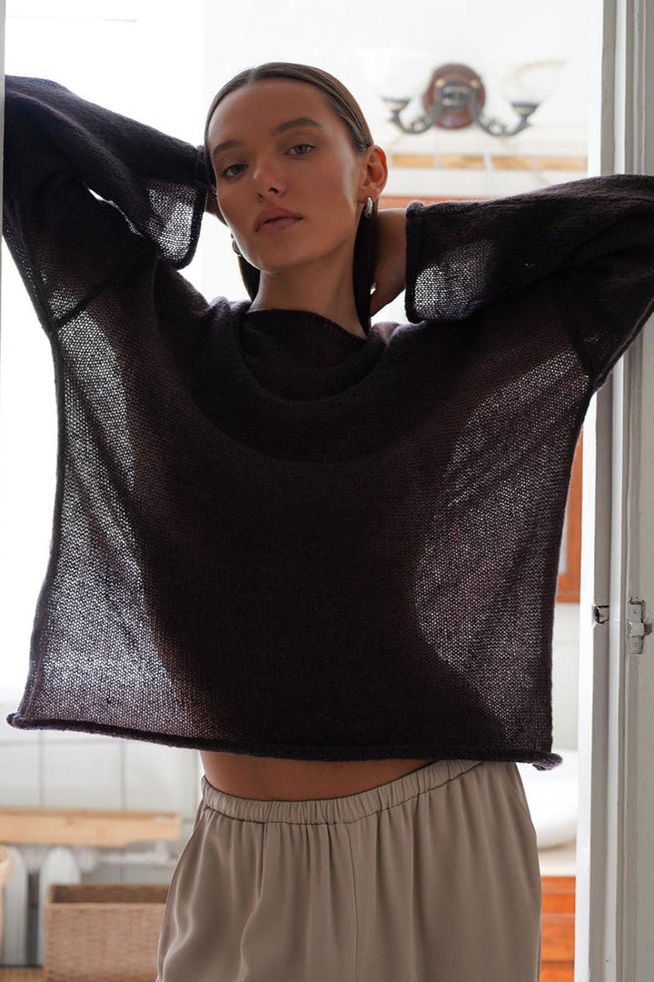 Ayla | Lightweight Sheer Sweater
