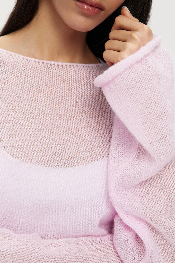 Ayla | Lightweight Sheer Sweater