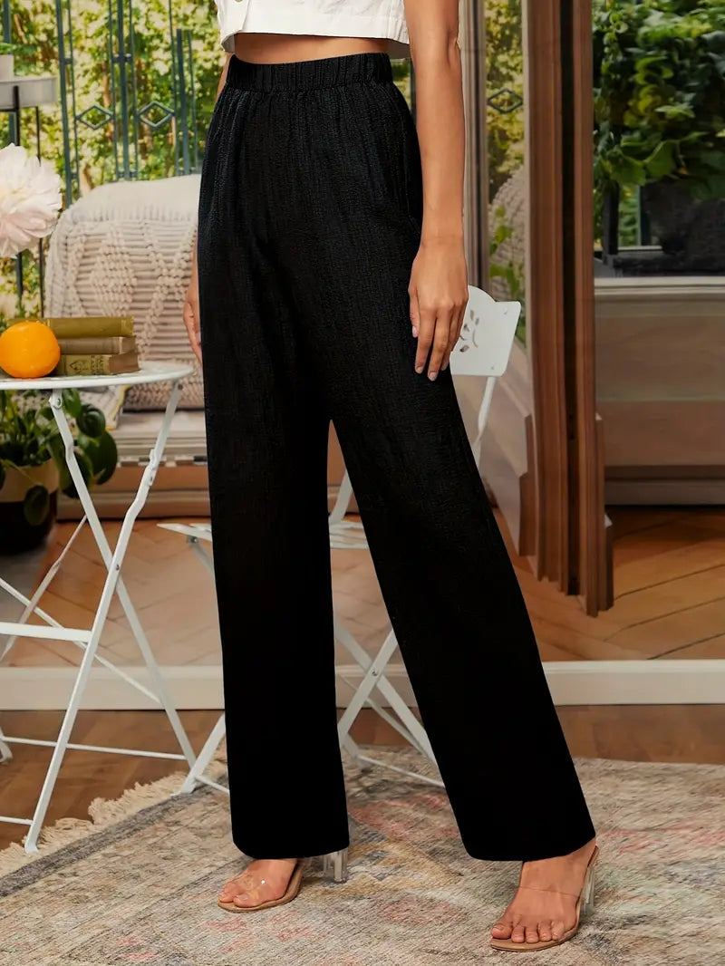 Elena™ | High-Waisted Casual Pants