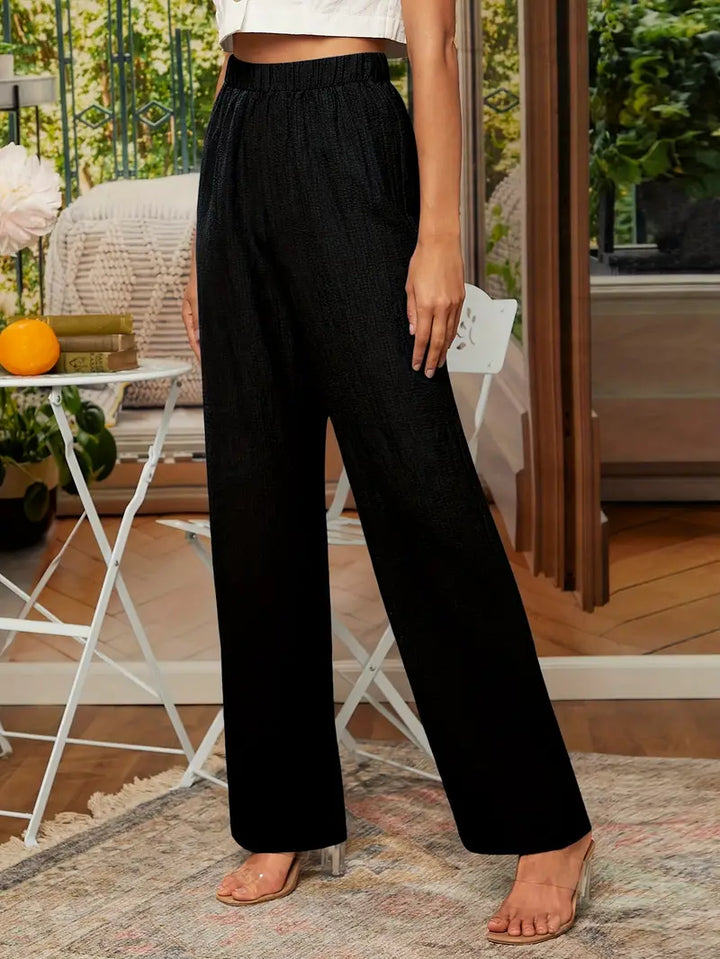 Elena™ | High-Waisted Casual Pants