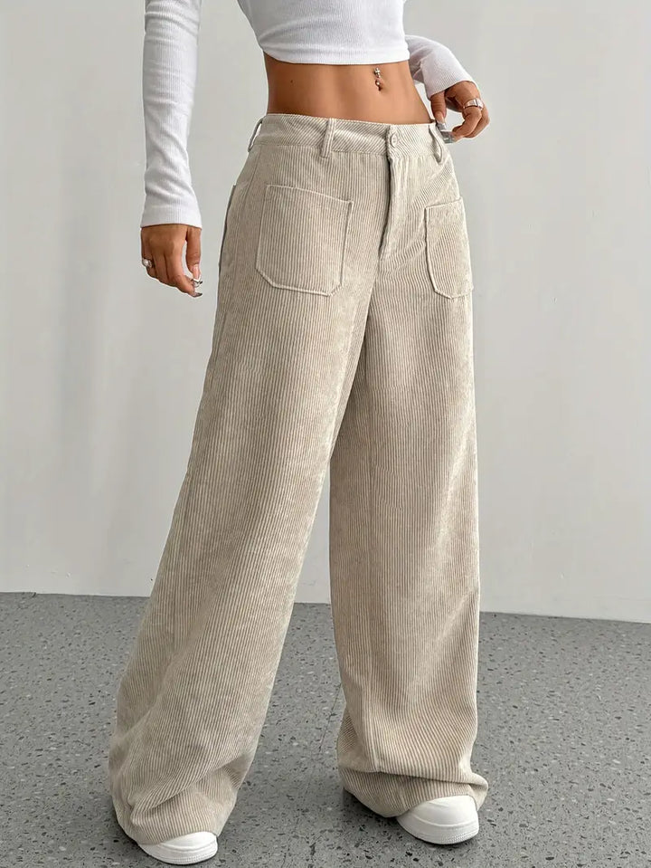 Luna™ | Stylish Corduroy Pants