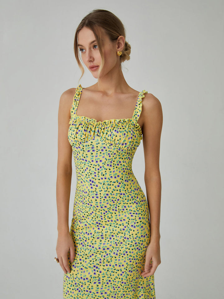 Sophia™ | Floral Charm Midi Dress