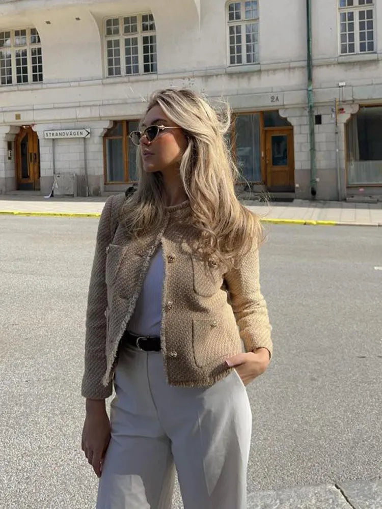 Elodie | Luxe Tweed Blazer