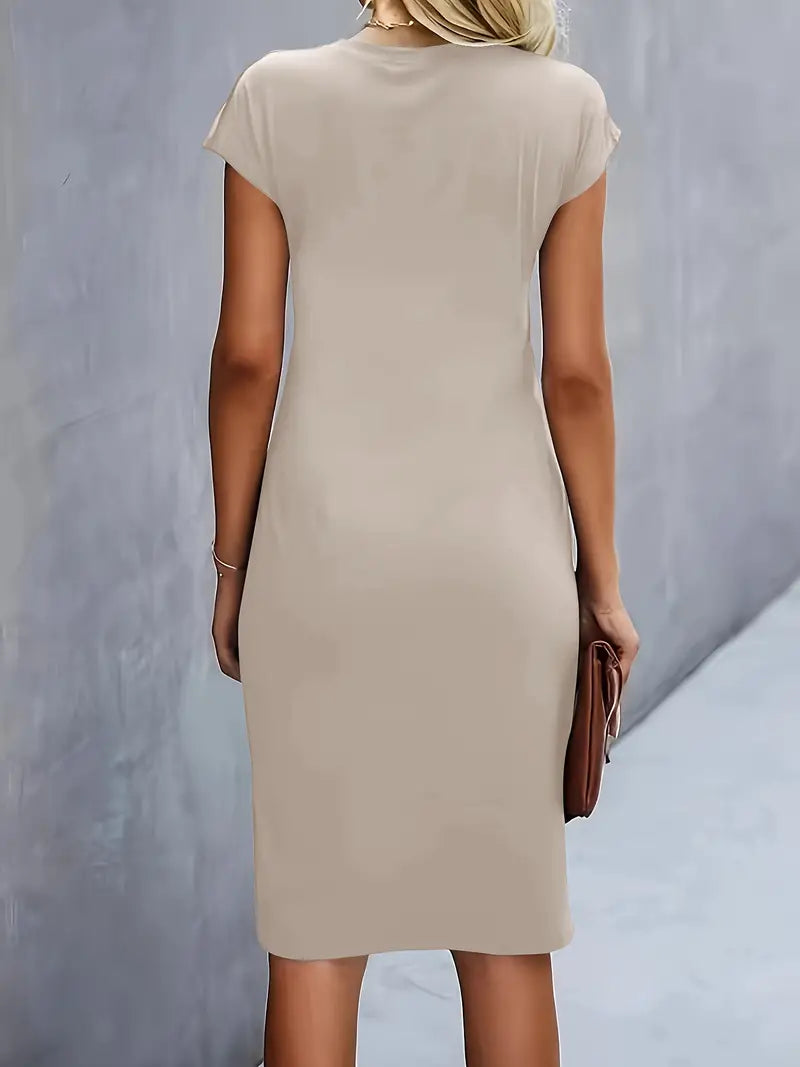 Isla | Elegant flattering midi dress