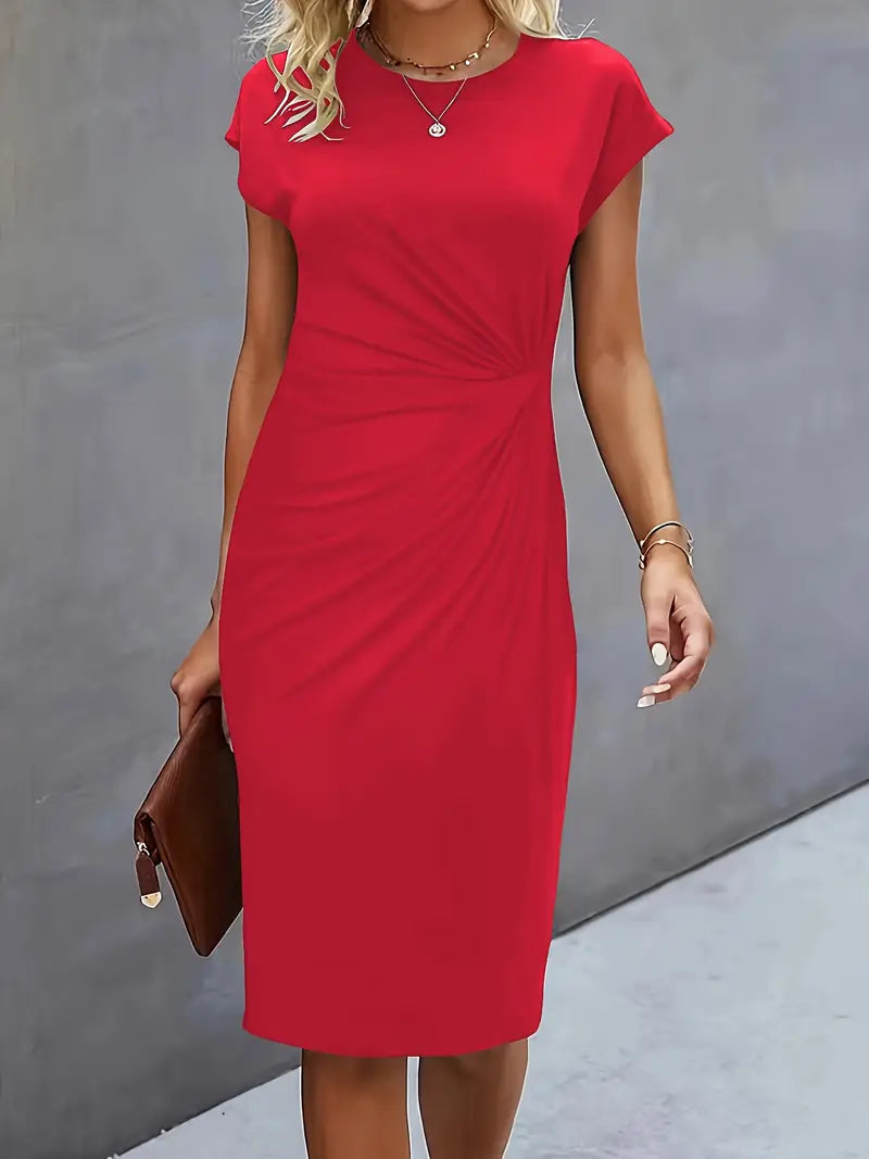 Isla | Elegant flattering midi dress