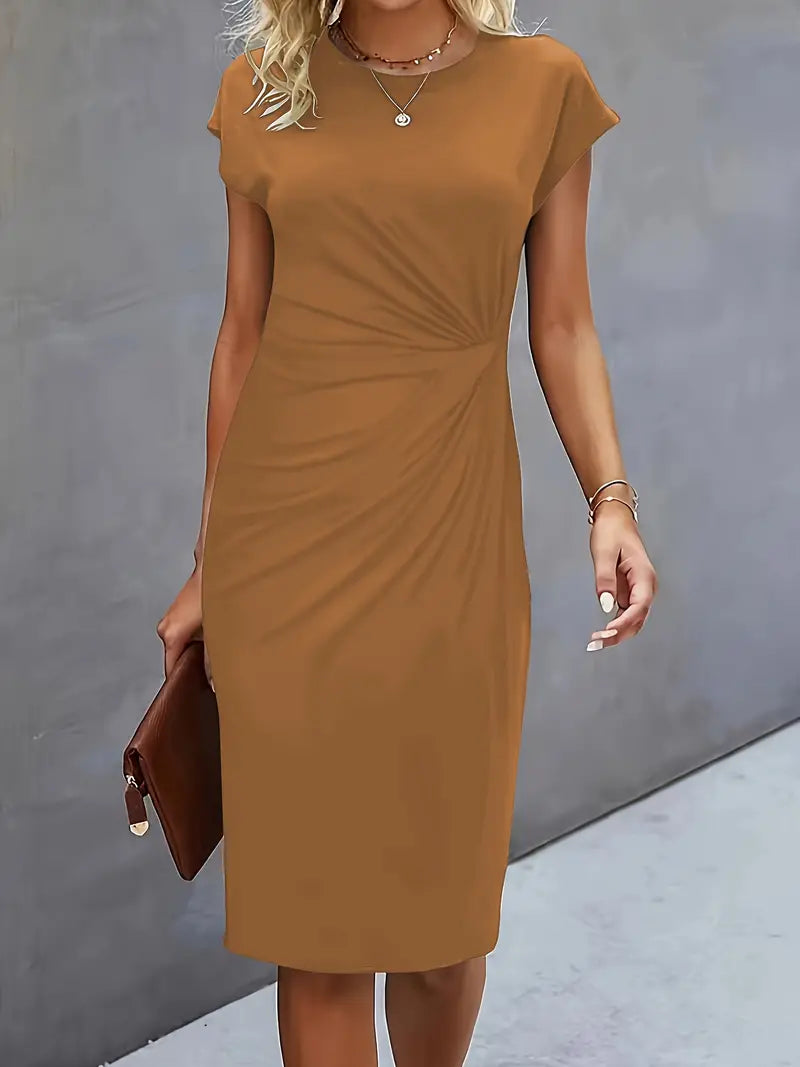 Isla | Elegant flattering midi dress