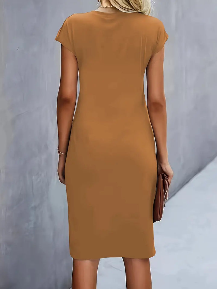 Isla | Elegant flattering midi dress