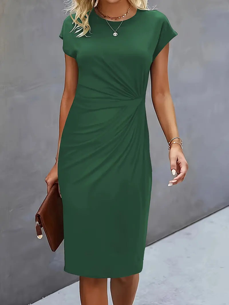 Isla | Elegant flattering midi dress