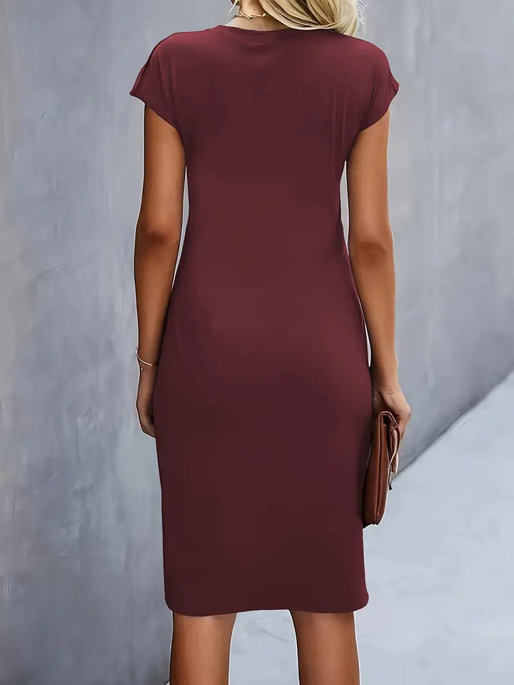 Isla | Elegant flattering midi dress