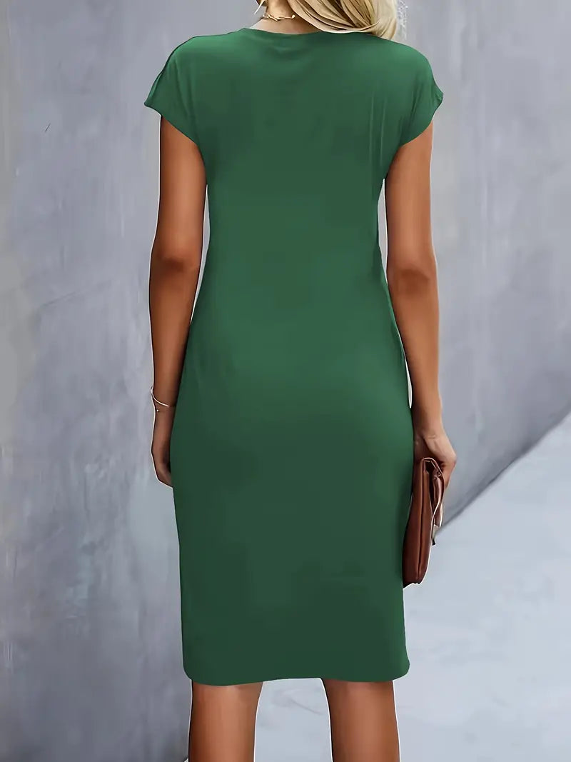 Isla | Elegant flattering midi dress