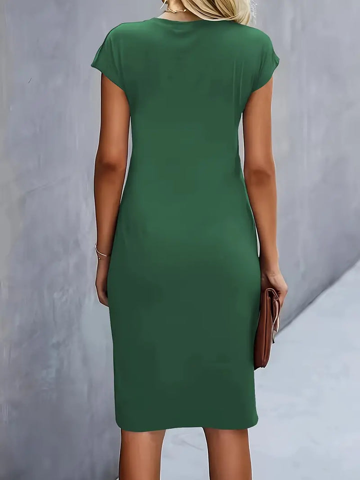 Isla | Elegant flattering midi dress