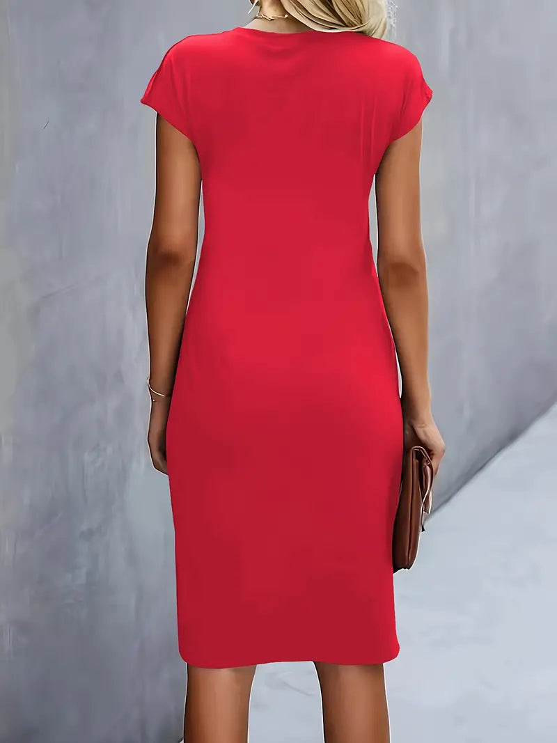 Isla | Elegant flattering midi dress
