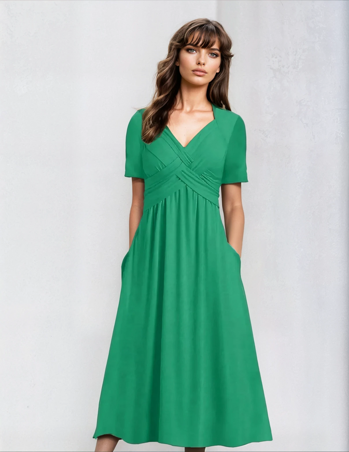 Vivienne™ | Elegant Midi Dress
