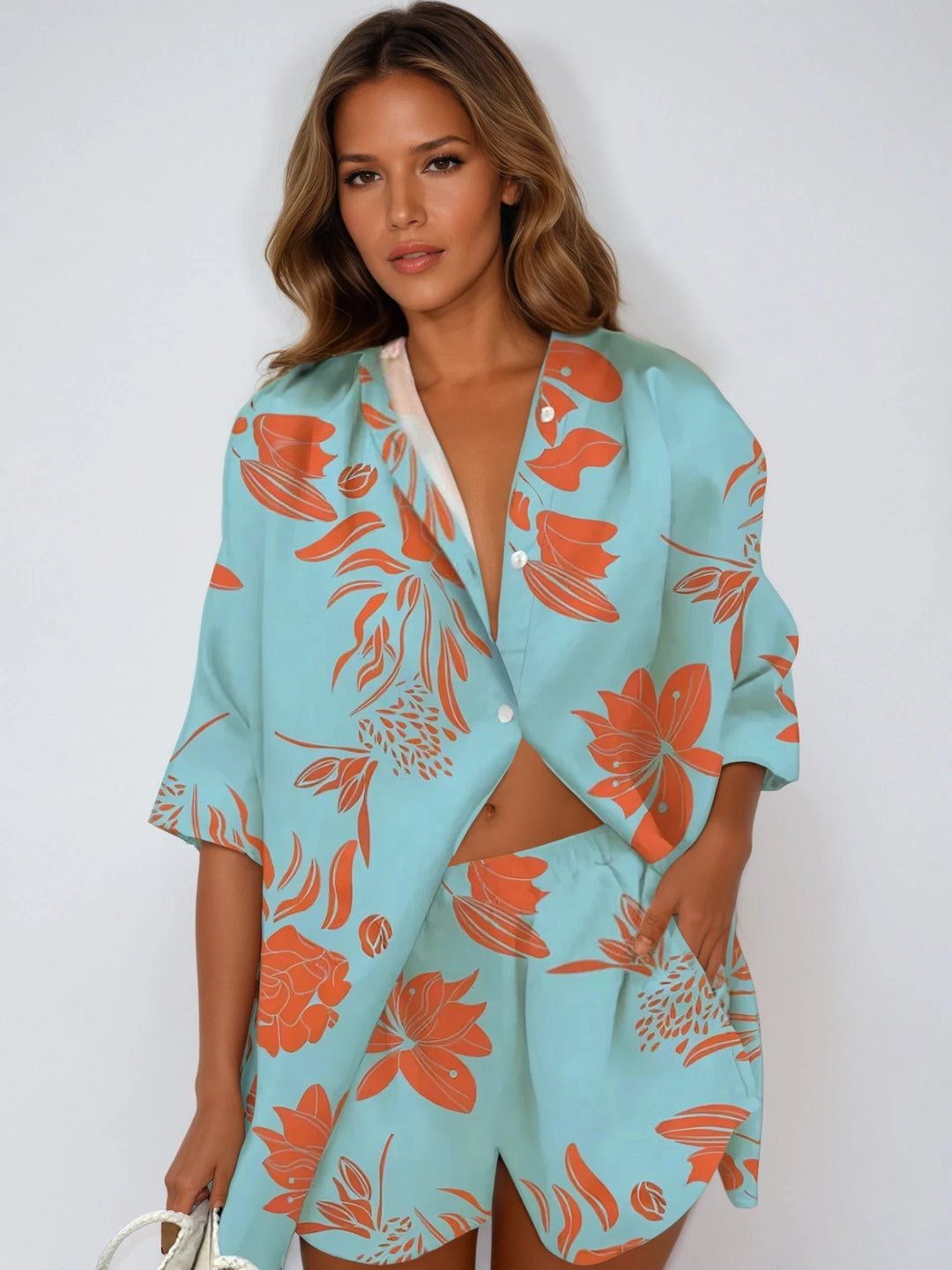 Serena™ | Elegant Two-Piece Summer Set