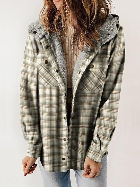 Naxan™ | Plaid Hooded Jacket