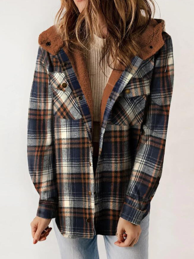 Naxan™ | Plaid Hooded Jacket