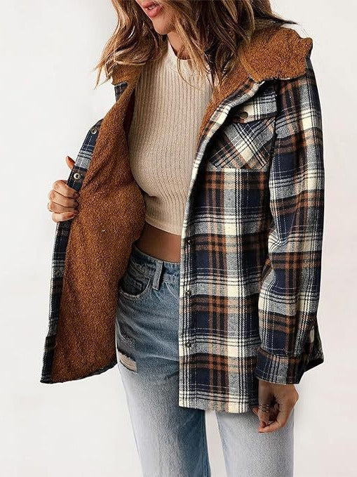 Naxan™ | Plaid Hooded Jacket