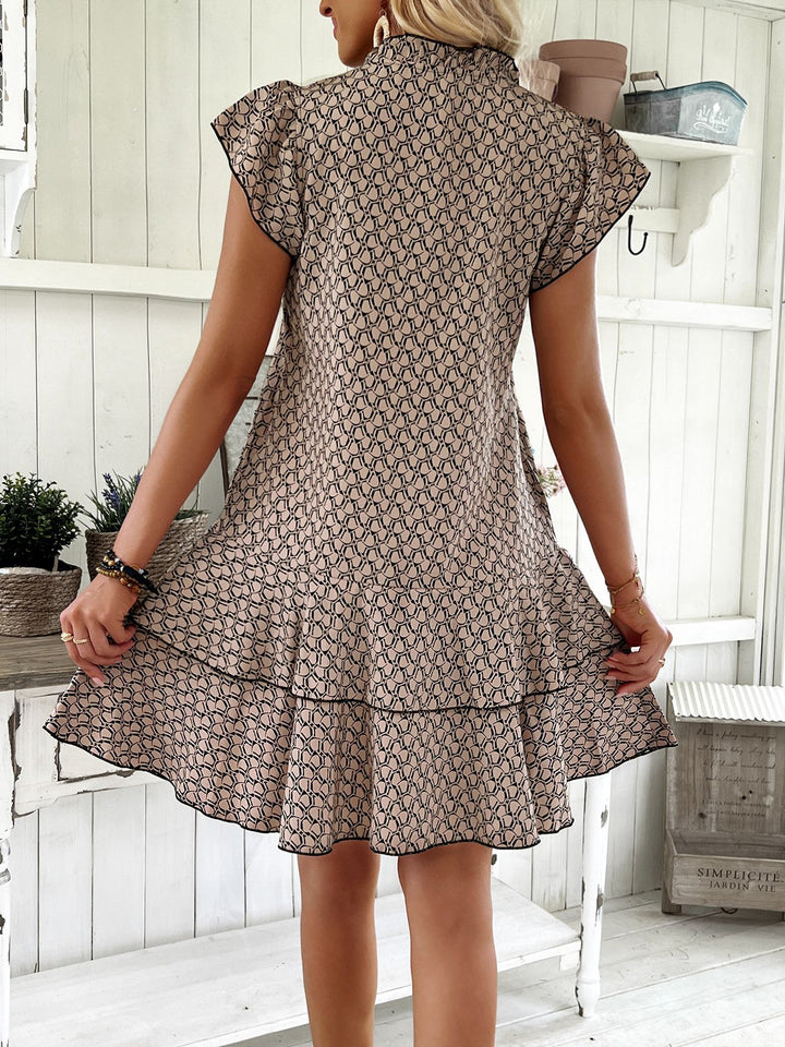 Isla™ | Elegant Ruffle Mini Dress