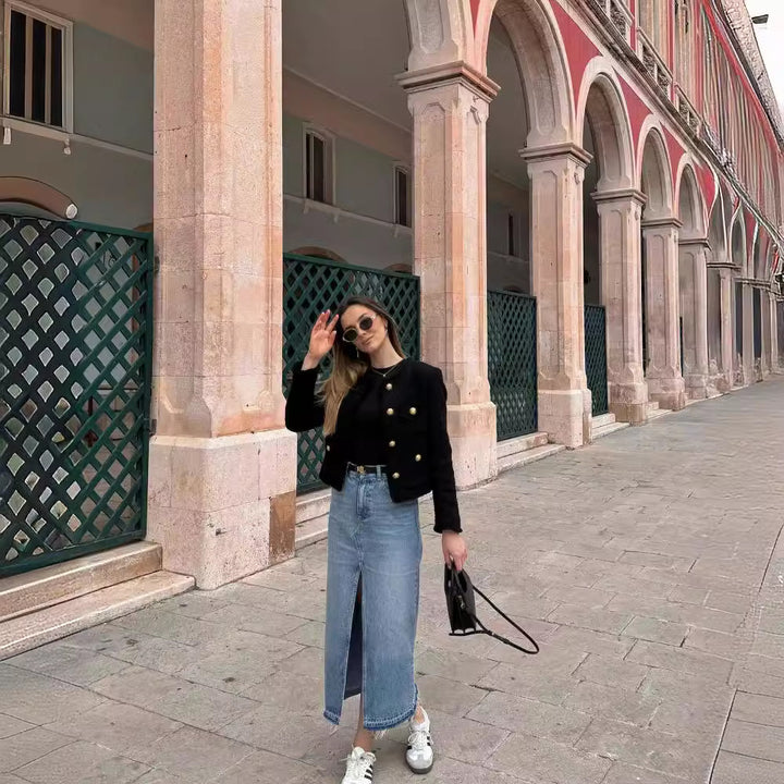 Elodie | Luxe Tweed Blazer