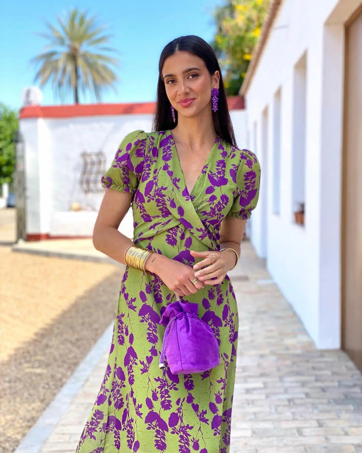 Celeste | Floral Midi Dress