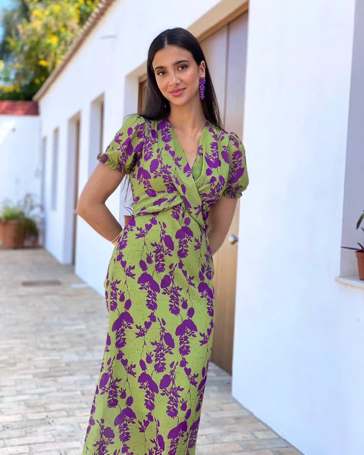 Celeste | Floral Midi Dress