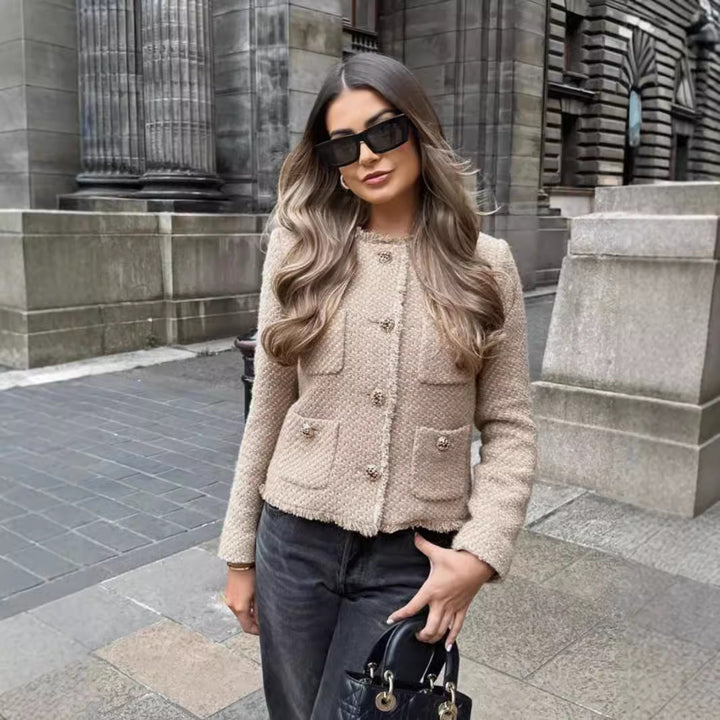 Elodie | Luxe Tweed Blazer