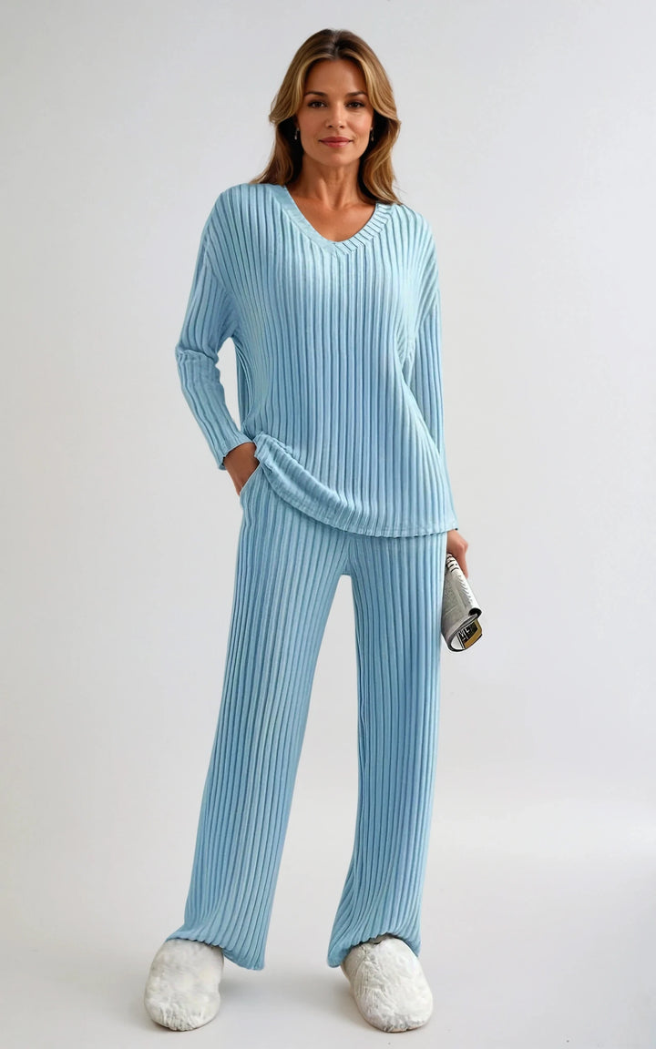 Livia | Ribbed Lounge Set
