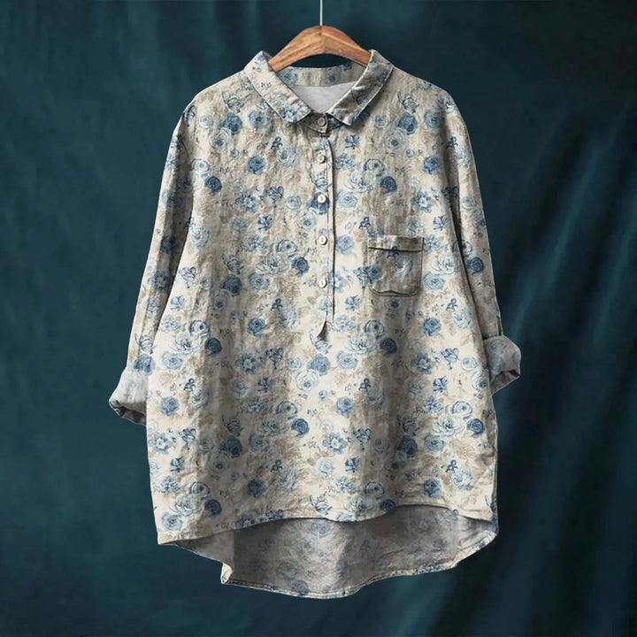 Luna | Vibrant Printed Blouse