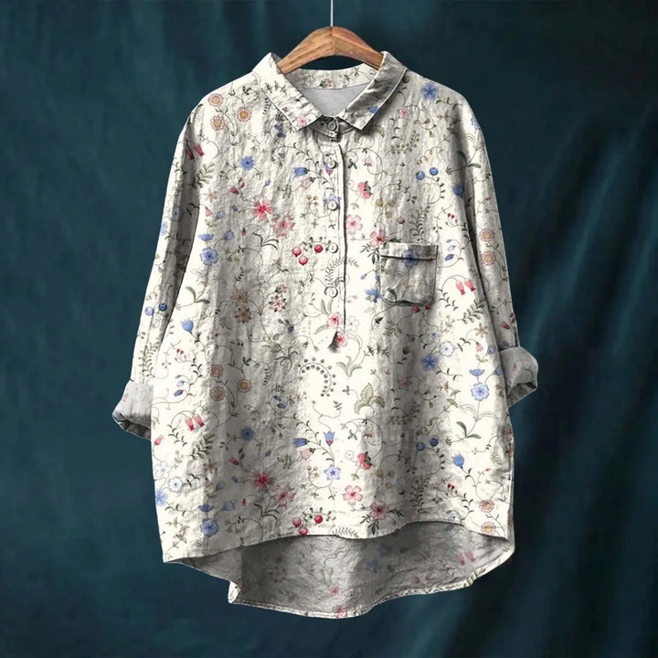 Luna | Vibrant Printed Blouse