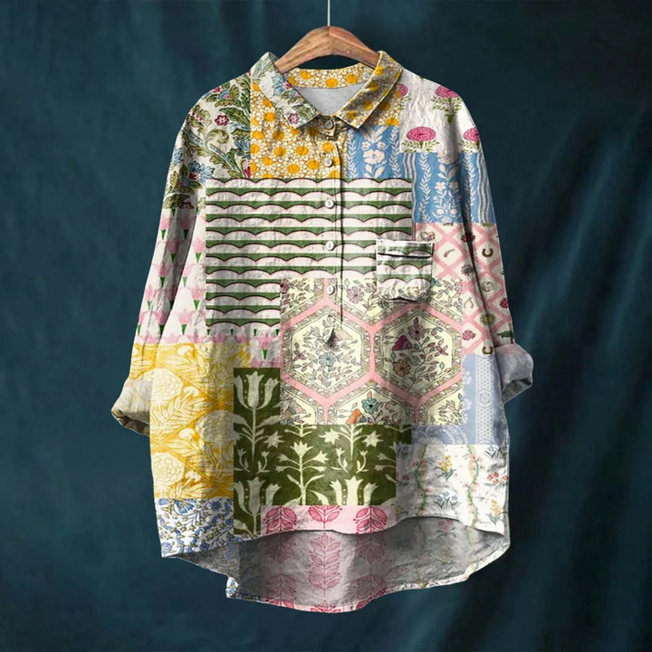 Luna | Vibrant Printed Blouse